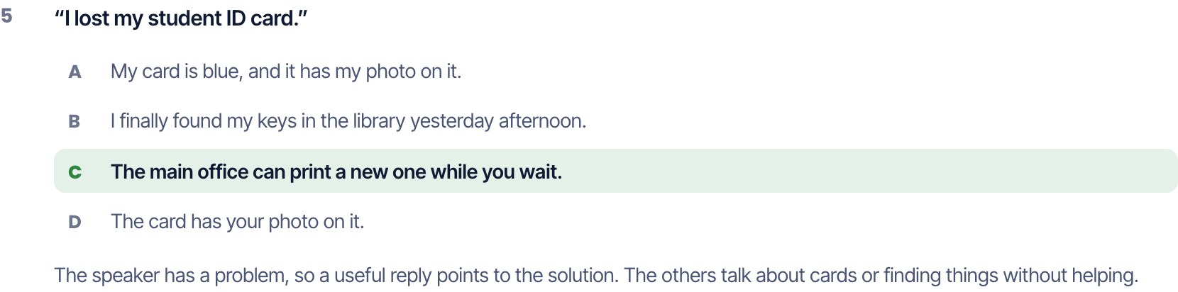 A remark, not a question, answered with a solution